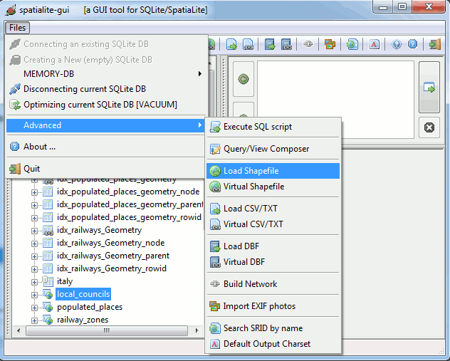 shapefile import