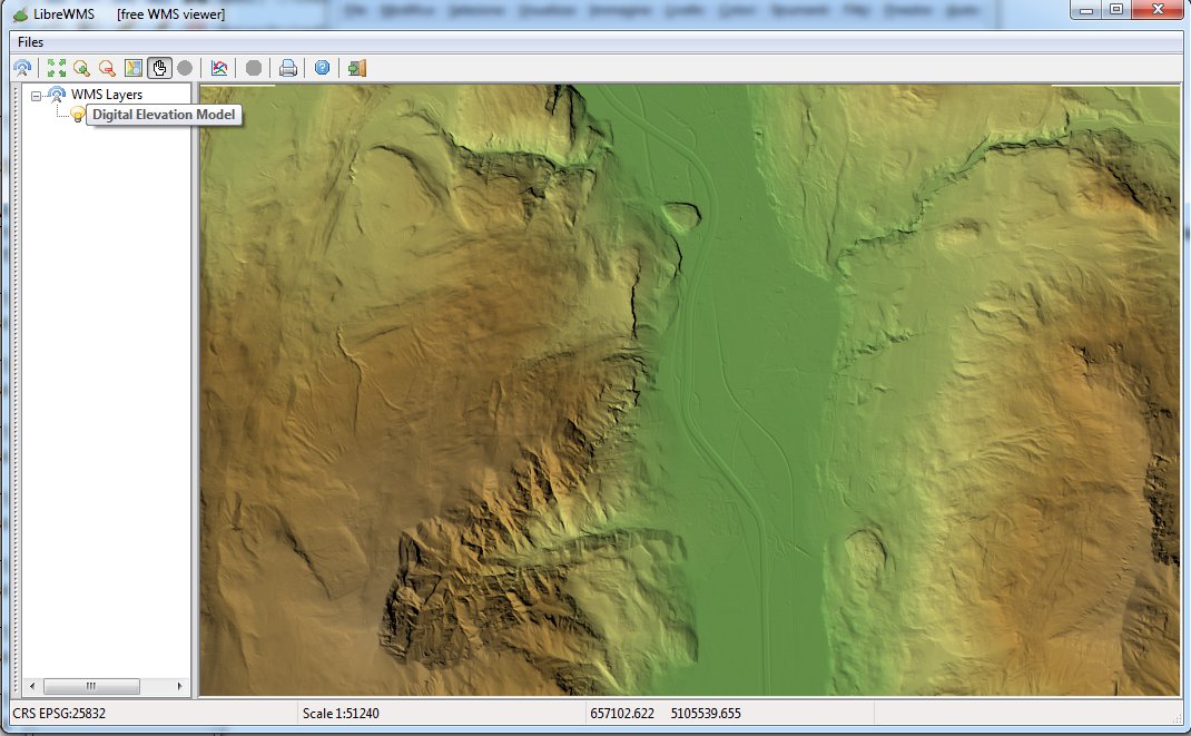 Trento DEM shaded relief 100