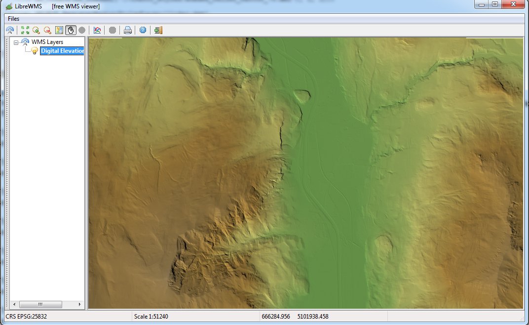 Trento DEM shaded relief